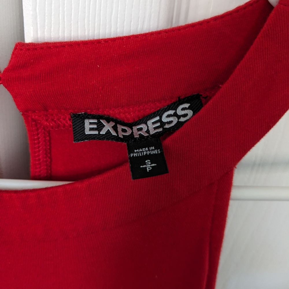 Express Red Dress - Picture 3 of 4